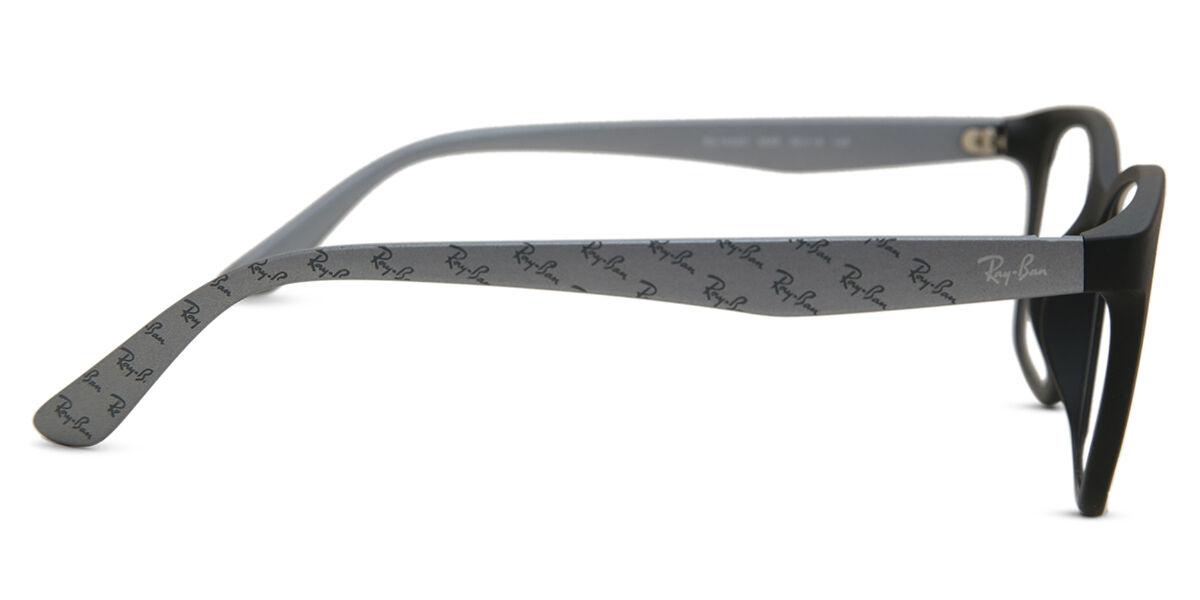 Ray-Ban RX7059D Asian Fit 5555 Square Black Eyeglasses