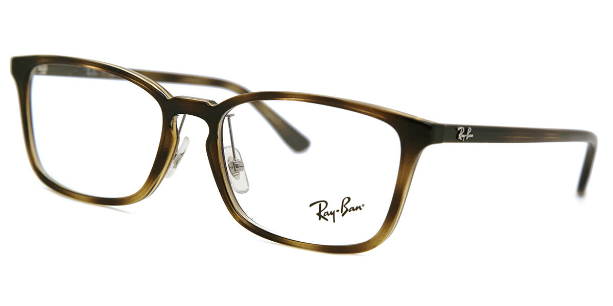 Ray-Ban RX7149D Asian Fit 2012 Rectangle Tortoiseshell Eyeglasses