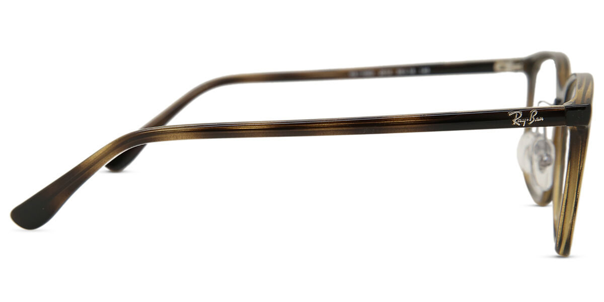 Ray-Ban RX7168D Asian Fit 2012 Square Havana Eyeglasses
