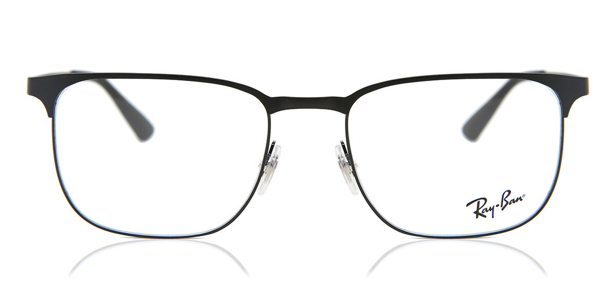 Ray-Ban RX6363 2904 Browline Black/Matte Black Eyeglasses