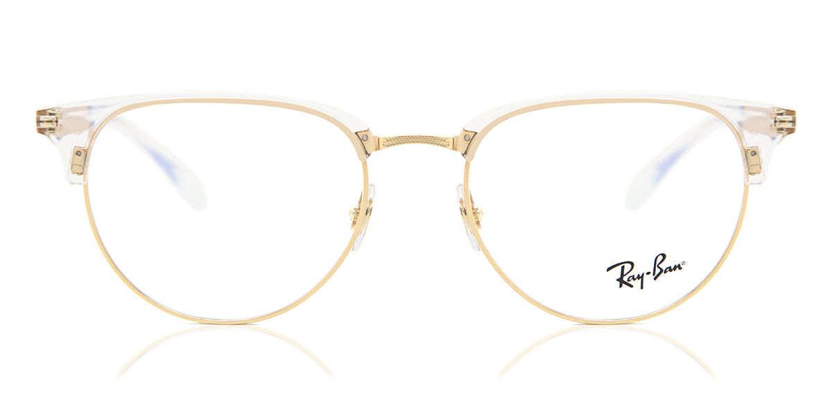 Ray-Ban RX6396 5762 Cat Eye Gold Eyeglasses | SmartBuyGlasses US