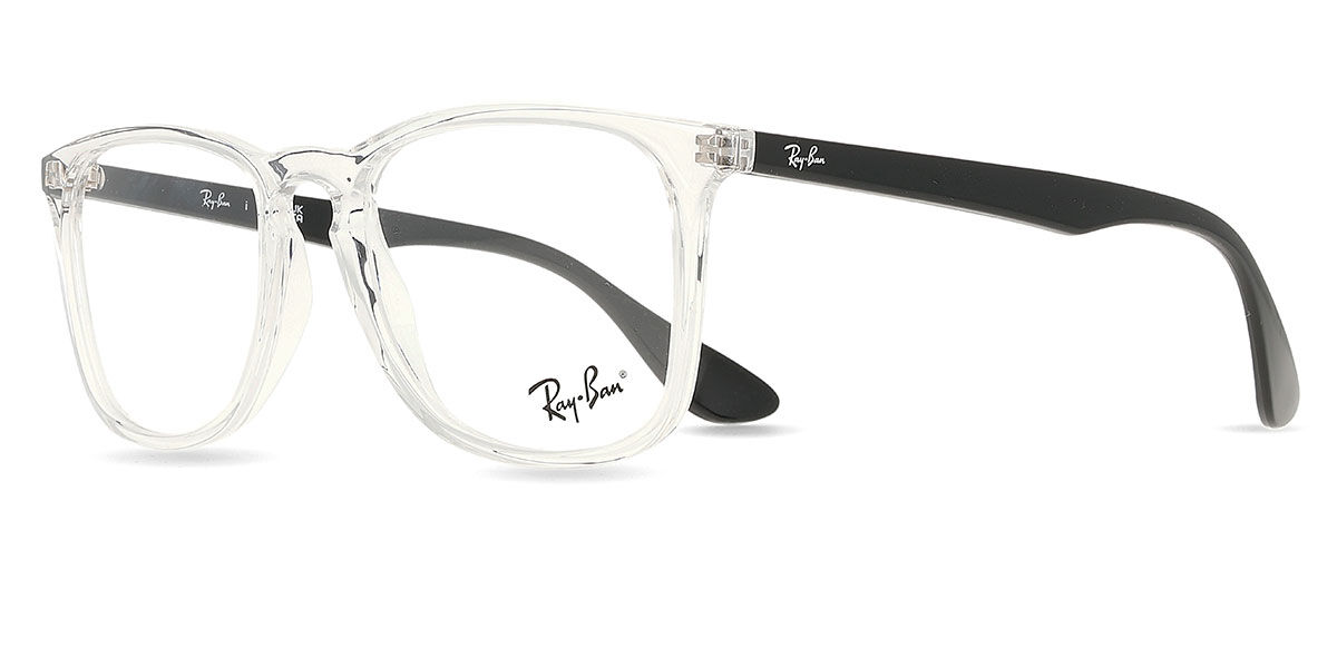 Ray-Ban RX7074 5943 Transparent Crystal Eyeglasses