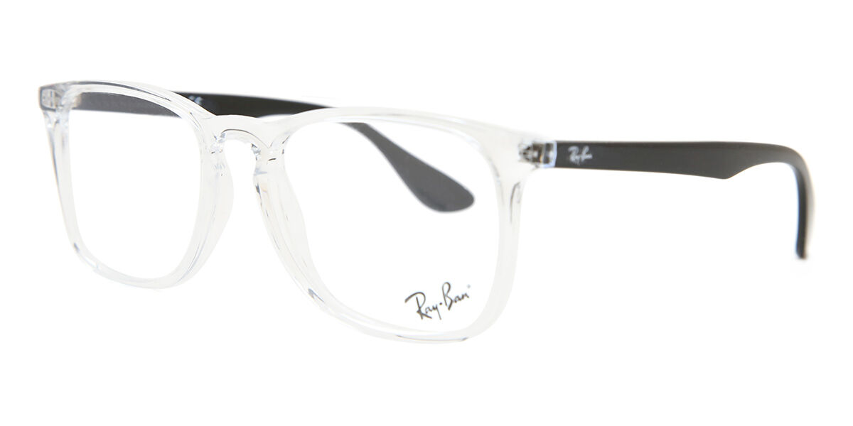 Ray-Ban RX7074 5943 Square Transparent Crystal Eyeglasses