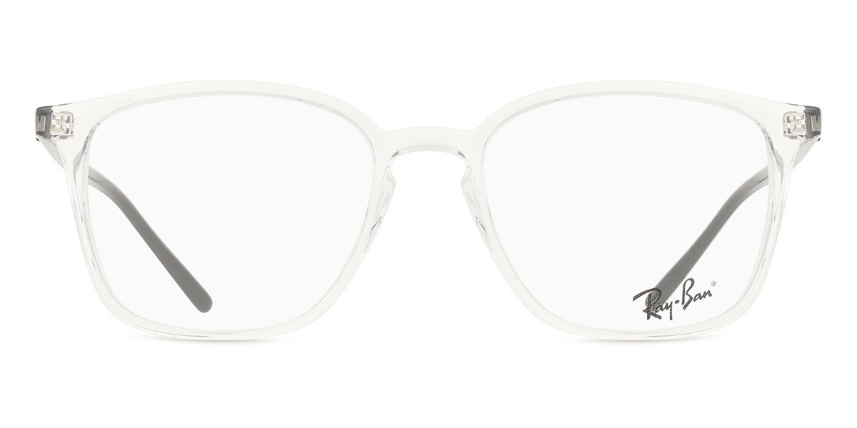 Ray-Ban RX7185 5943 Square Transparent Crystal Eyeglasses