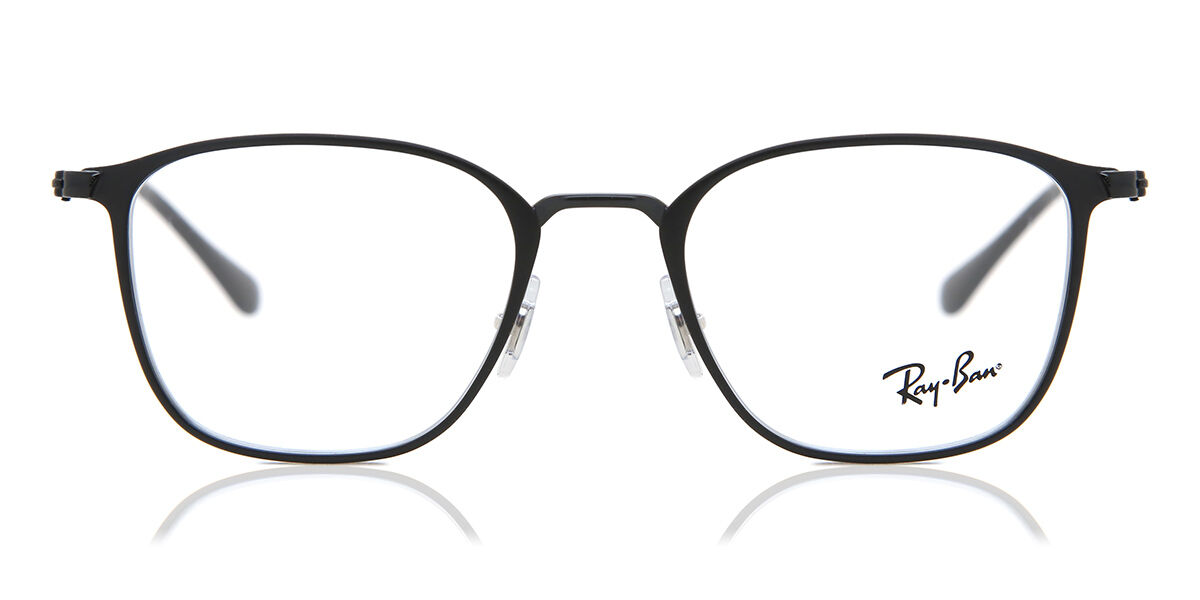 Ray-Ban RX6466 2904 Square Matte Black Eyeglasses | SmartBuyGlasses US