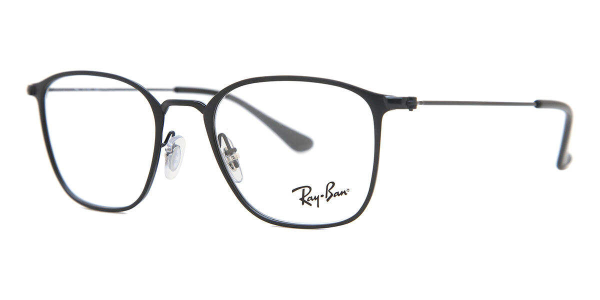 Ray-Ban RX6466 2904 Square Matte Black Eyeglasses | SmartBuyGlasses US