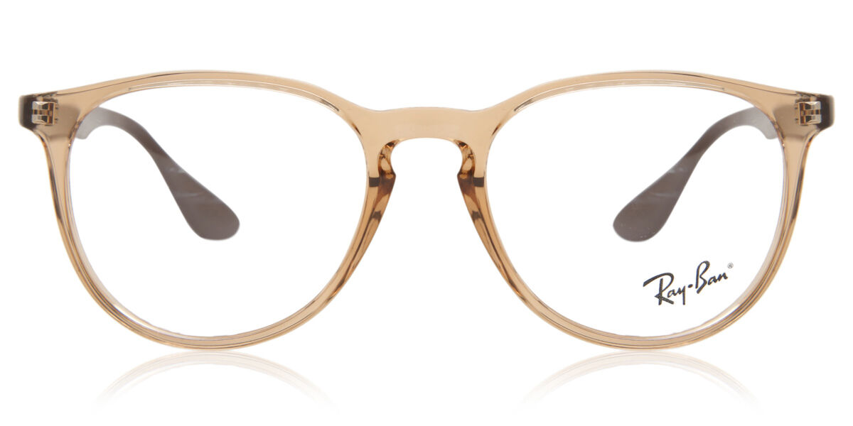 Ray-Ban RX7046 Erika 8338 Oval Transparent Pink Eyeglasses