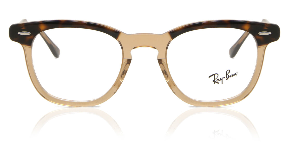 Ray-Ban RX5398 Hawkeye 8284 Brown on Pink Tortoise Eyeglasses
