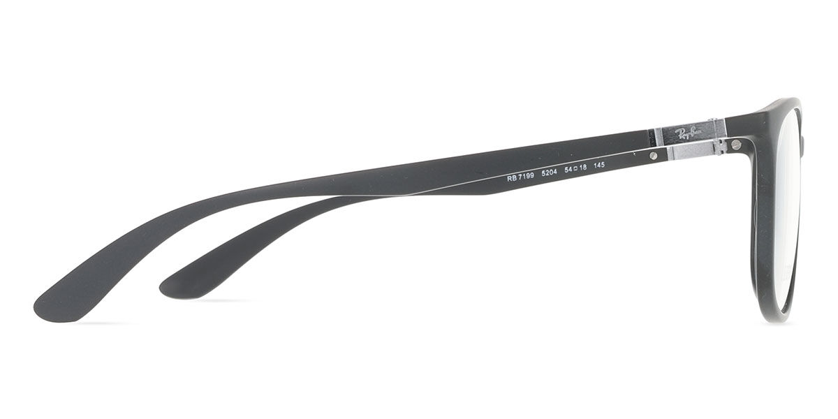 Ray-Ban RX7199 5204 Square Matte Black Eyeglasses | SmartBuyGlasses US