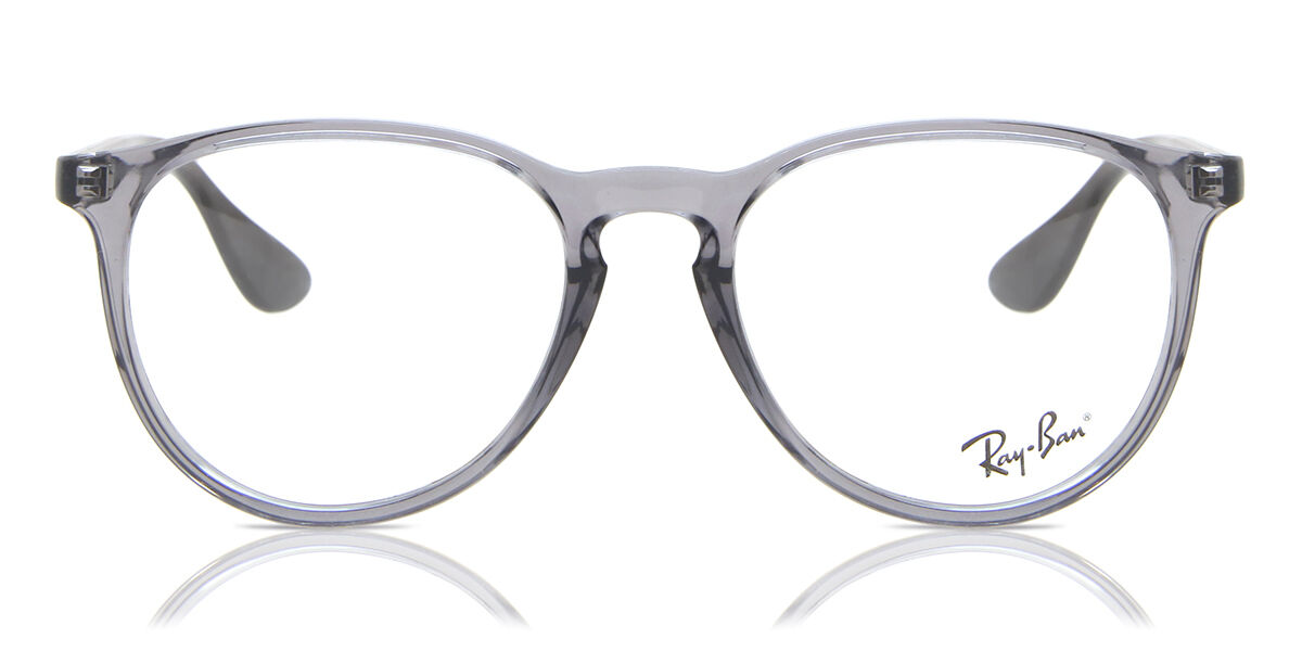 Ray-Ban RX7046 Erika 8140 Oval Transparent Grey Eyeglasses