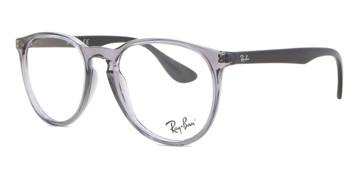 Ray-Ban RX7046 Erika 8140 Oval Transparent Grey Eyeglasses