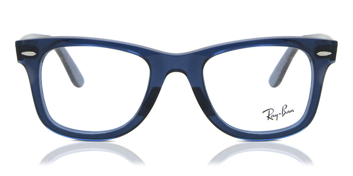 Ray-Ban RX4340V Wayfarer Ease 8223 Square Transparent Dark Blue
