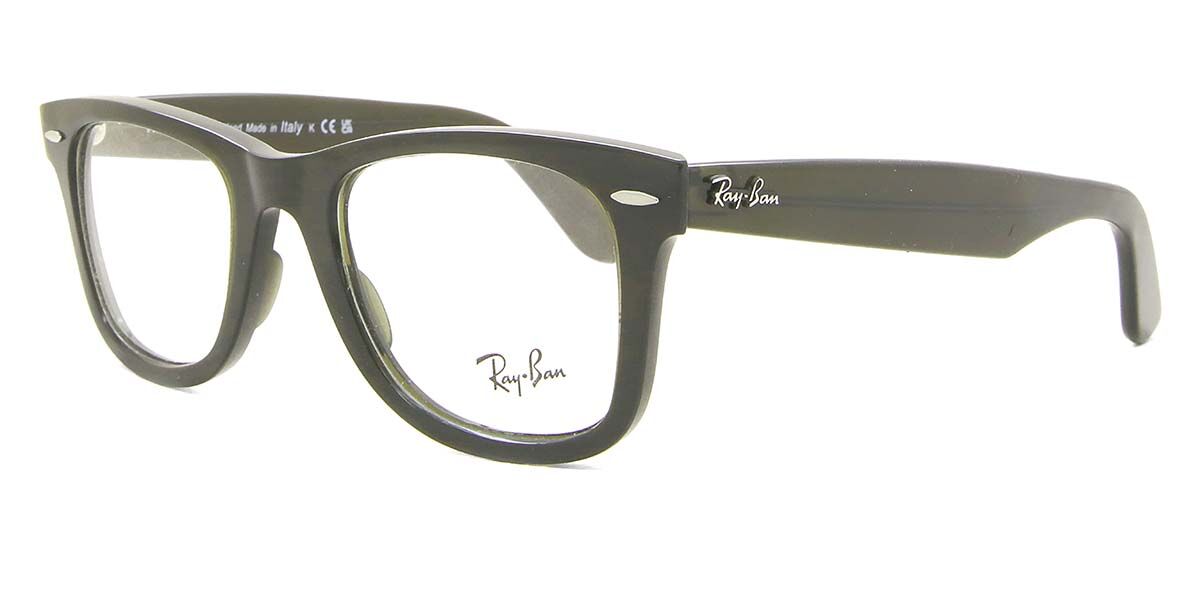 Ray-Ban RX4340V Wayfarer Ease 8224 Square Transparent Olive Green