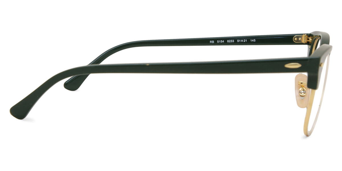 く*ぼ様 RAYBAN CLUBMASTER CLUBMASTER REVERSE Sunglasses in Transparent Dark Grey On Gunmetal