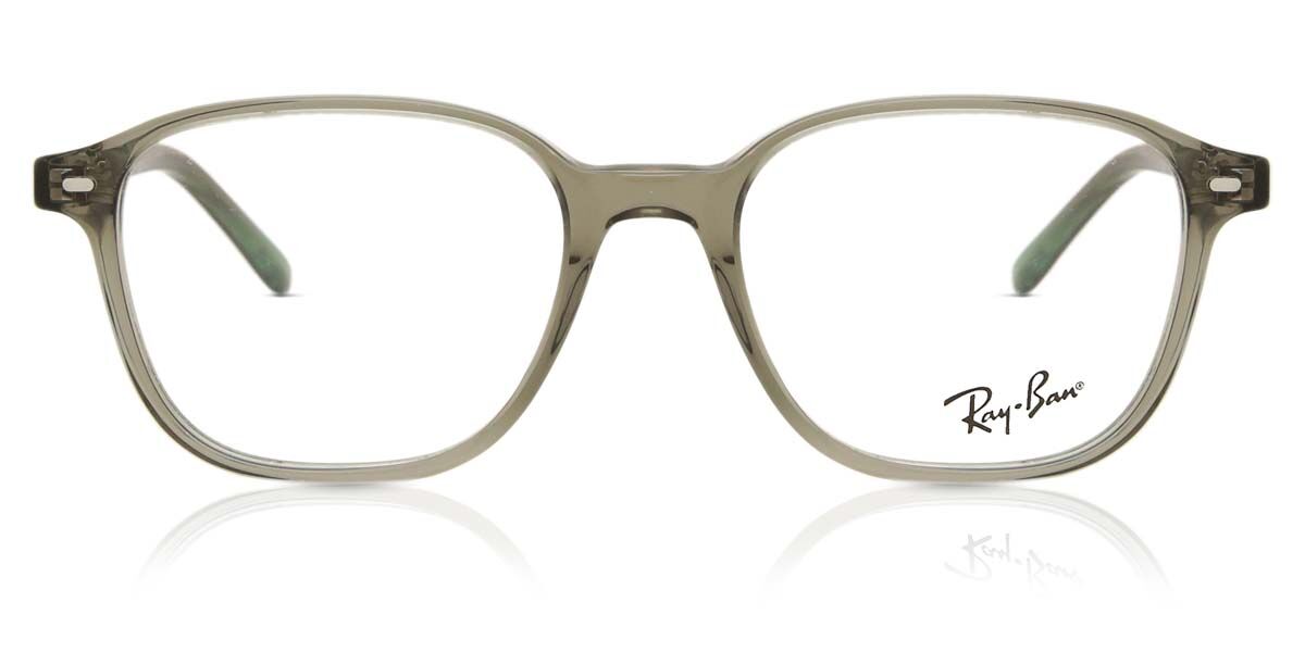 Ray-Ban RX5393 Leonard 8178 Square Transparent Green Eyeglasses