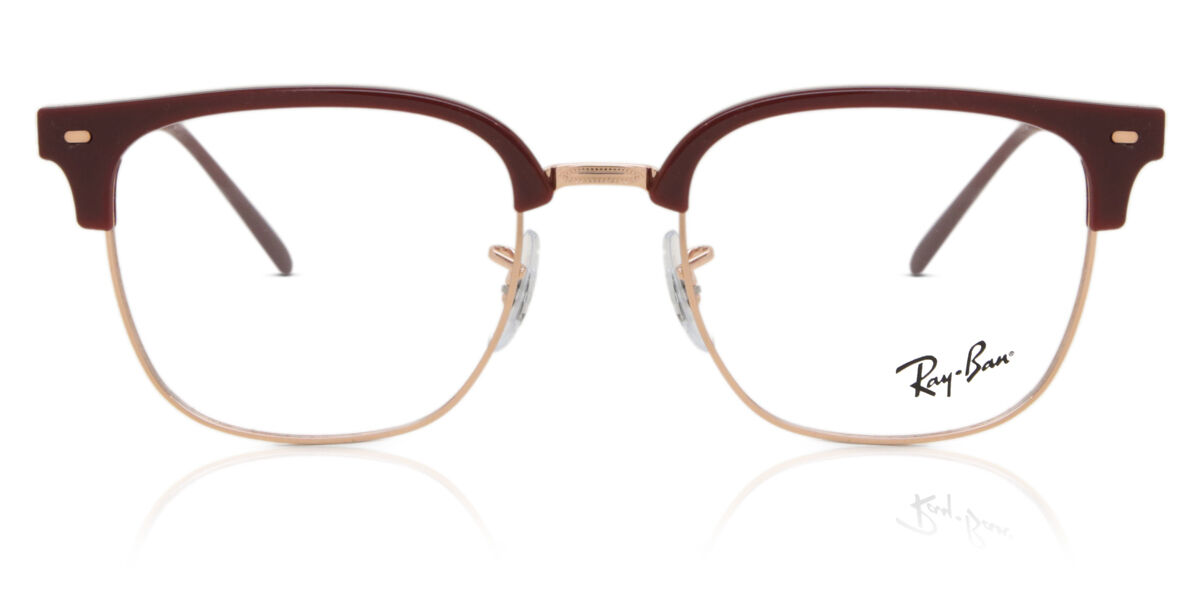 Ray-Ban ニュークラブマスター NEW CLUBMASTER　RX7216 Ray-Ban RX7216 New Clubmaster 8209 Browline Burgundy Eyeglasses