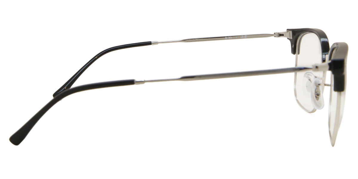Ray-Ban RX7216F New Club Master Asian Fit 2000 Black On Silver