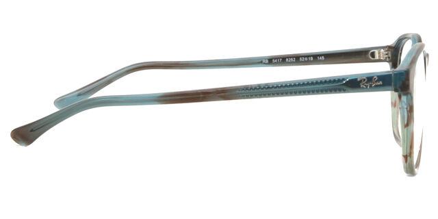 Ray-Ban RB5417 8252 Multicolor Blue Translucent FRAMES 52-19-145 Excellent Cond Ray-Ban Eyeglasses Frame Only RB5417 8252 Multicolor Blue  main image 2