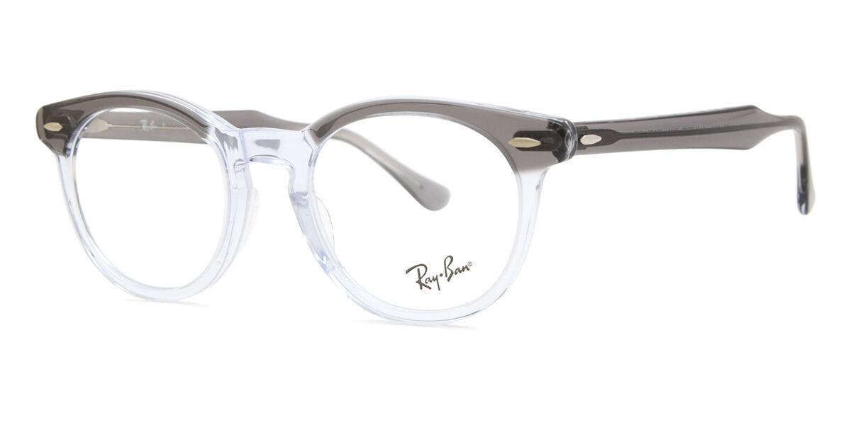 Ray-Ban RX5598 Eagle Eye 8111 Oval Grey on Transparent Eyeglasses