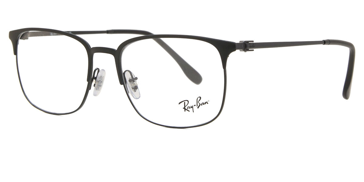 Ray-Ban RX6494 Asian Fit 2904 Rectangle Black Eyeglasses