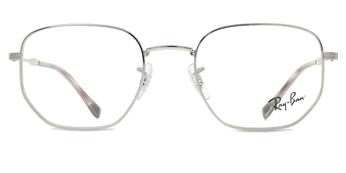 Ray-Ban RX6496 2502 Geometric Gunmetal Eyeglasses | SmartBuyGlasses US