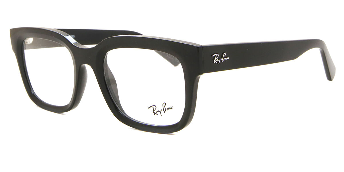 Ray-Ban RB 5267 ブラックフレーム メガネ Ray-Ban RX7217 Chad 8260 Rectangle Black Eyeglasses