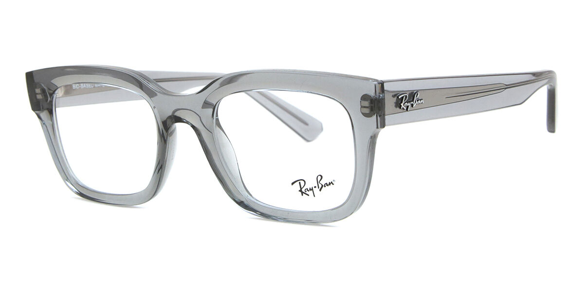 Ray-Ban RX7217 Chad 8263 Rectangle Transparent Grey Eyeglasses