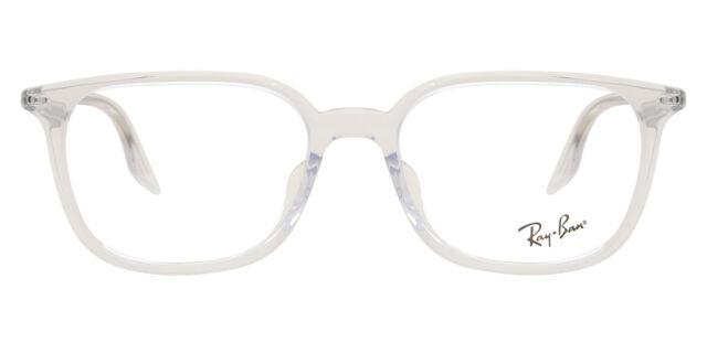 Ray-Ban Clear Frame Sunglasses with Gradient Lenses RB5406F RayBan 5406F Review: Clear Frame and Stylish Fit | TikTok main image 3
