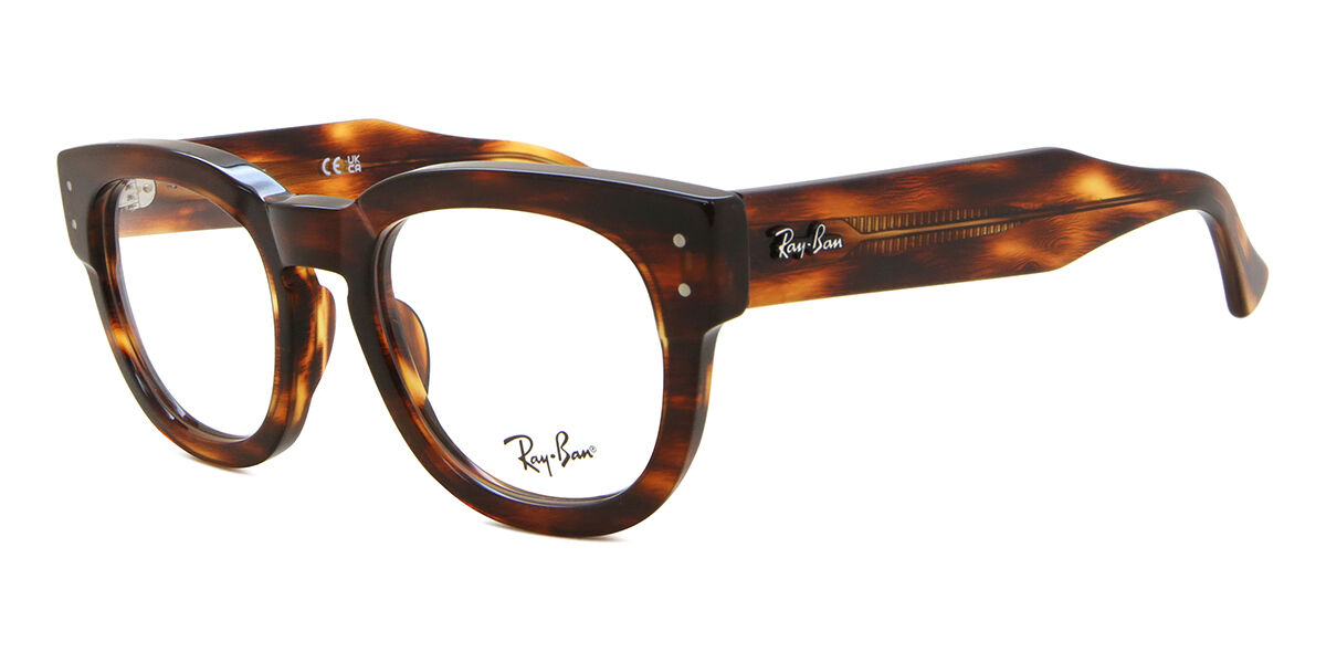 Ray-Ban RX0298V Mega Hawkeye 2144 Striped Tortoise Eyeglasses
