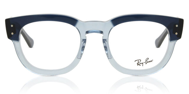 Ray-Ban RX0298V Mega Hawkeye 8324 Square Blue on Transparent  display picture 1