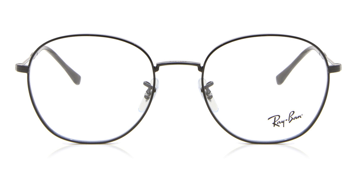 Ray-Ban RX6509 2509 Oval Black Eyeglasses | SmartBuyGlasses US