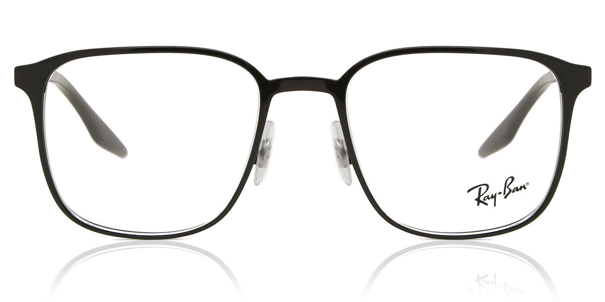 Ray-Ban RX6512 2509 Square Black Eyeglasses | SmartBuyGlasses US