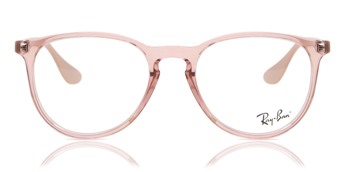 Ray-Ban RX7046 Erika 8338 Oval Transparent Pink Eyeglasses