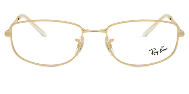Ray-Ban RX3732V 2500 Geometric Gold Eyeglasses  display picture 3