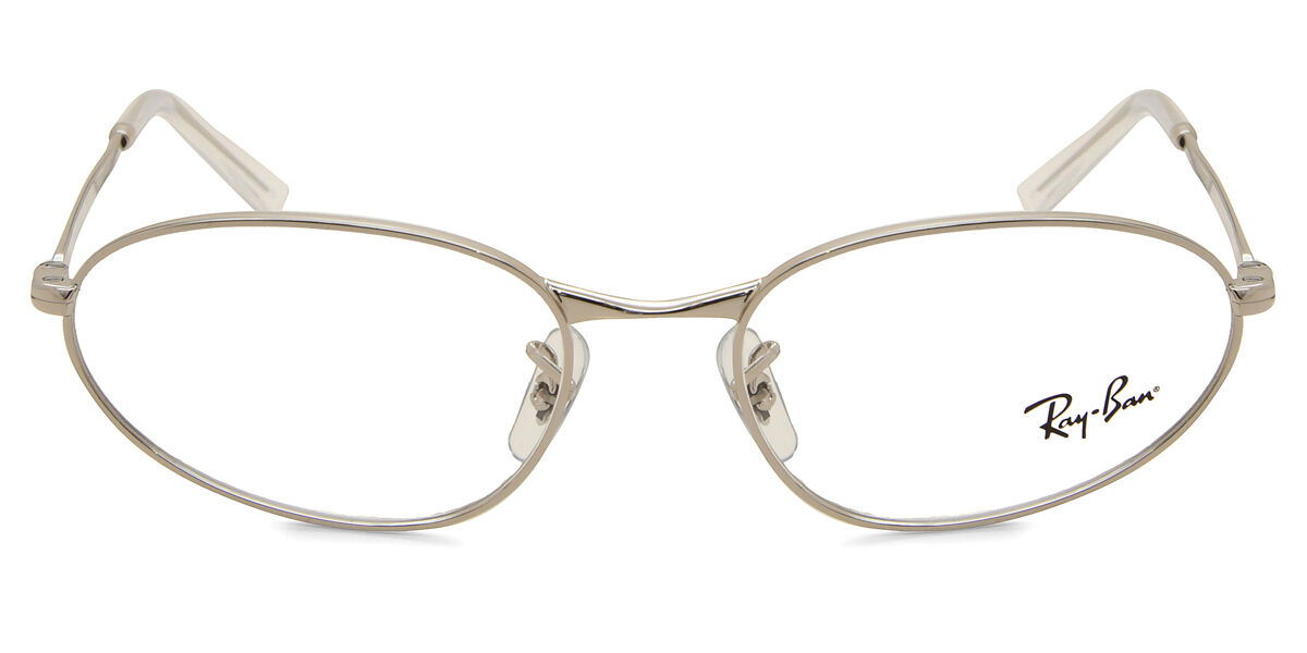 Ray-Ban RX3734V 2501 Oval Silver Eyeglasses | SmartBuyGlasses US