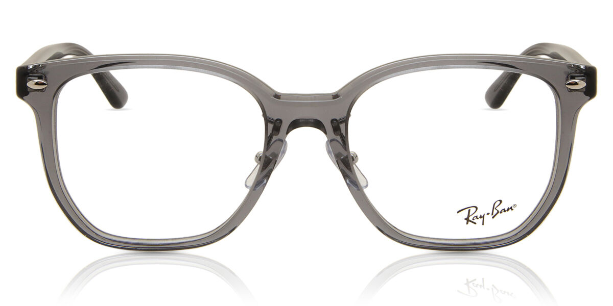 Ray-Ban RX5425D Asian Fit 8268 Square Transparent Grey Eyeglasses