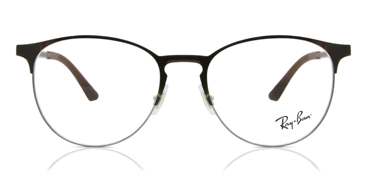 Ray-Ban RX6375 3172 Oval Tortoise on Gunmetal Eyeglasses