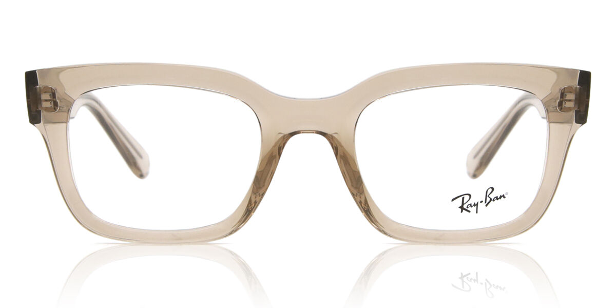 Ray-Ban RX7217 Chad 8317 Rectangle Transparent Light Brown