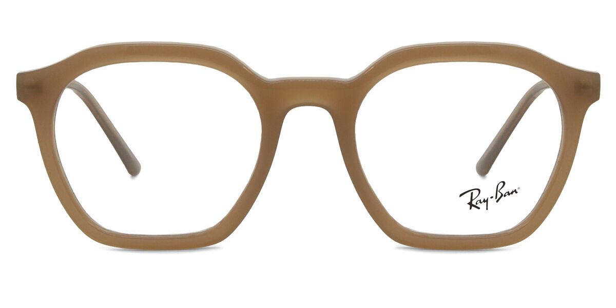 Ray-Ban RX7238 Alice 8355 Geometric Matte Turtledove Brown