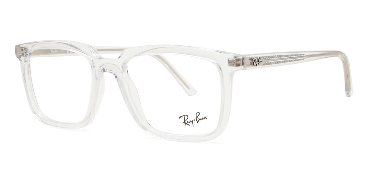 Ray-Ban RX7239 Alain 2001 Rectangle Clear Eyeglasses