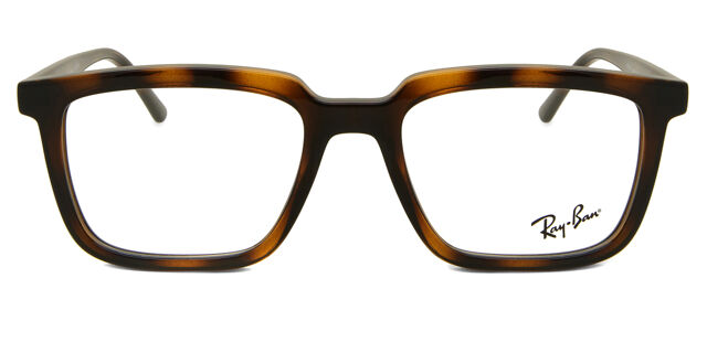 Ray-Ban RX7239 Alain 2012 Rectangle Dark Tortoise Eyeglasses  display picture 1