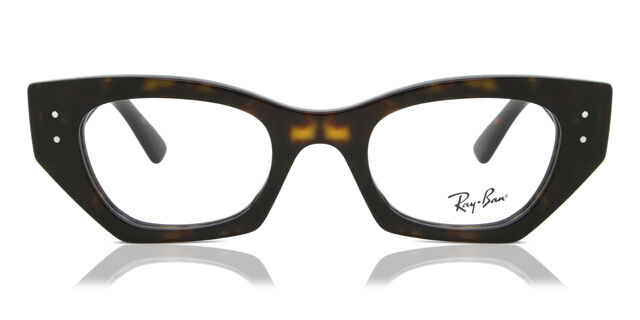 Ray-Ban RX7330 Zena 8320 Geometric Dark Tortoise Eyeglasses  display picture 1
