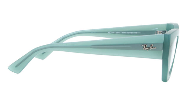 Ray-Ban RX7330 Zena 8345 Geometric Algae Green Eyeglasses  display picture 3