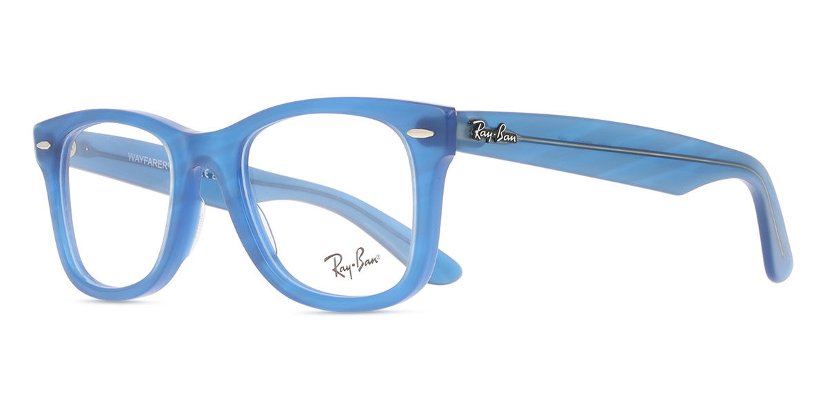 ✨美品✨Ray-Ban ブルーレンズ グラデーション clear blue Ray-Ban アイウェア 遮光 クリアブルーフレーム グラデーションレンズ