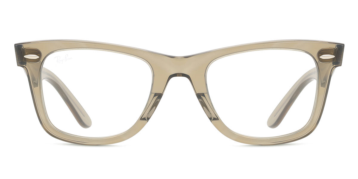 Ray-Ban RB2140 Wayfarer 901/5F Square Shiny Black Eyeglasses