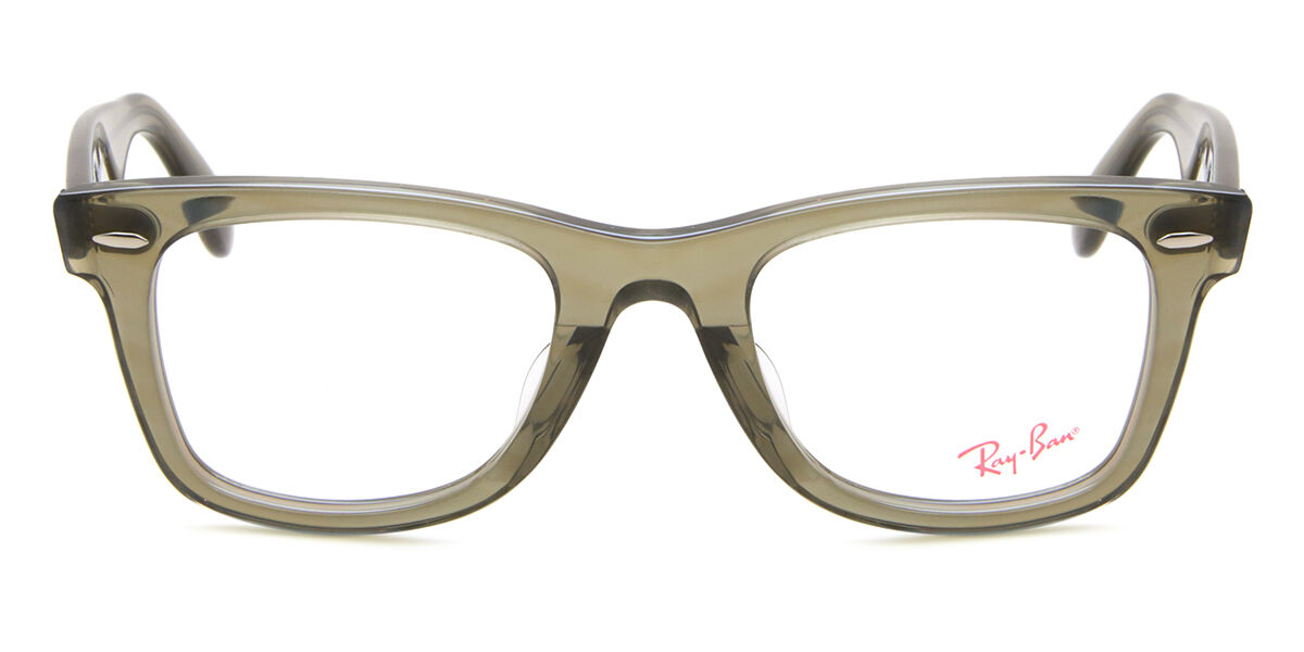 雲*ザ様 Ray-Ban WAYFARER RX5121F 2000 Size Ray-Ban RX5121F Wayfarer Asian Fit 8381 Square Transparent
