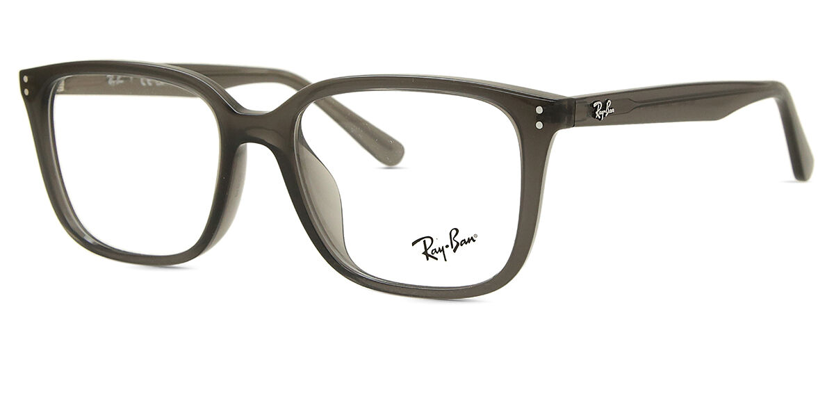 Ray-Ban RX7248D Asian Fit 8257 Square Transparent Opal Grey