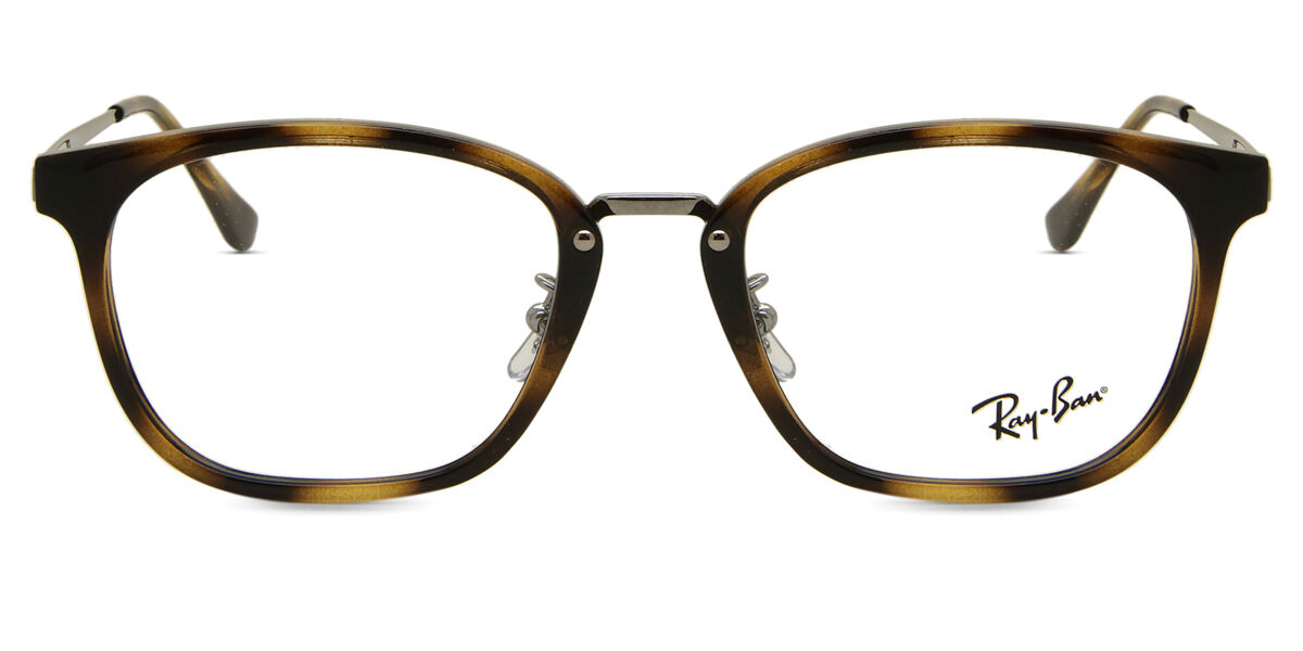 Ray-Ban RX7247D Asian Fit 2012 Square Dark Tortoise Eyeglasses