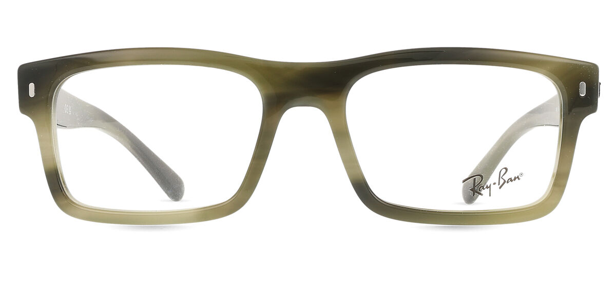 Ray-Ban RX5435 8405 Green Tortoise Eyeglasses | SmartBuyGlasses US