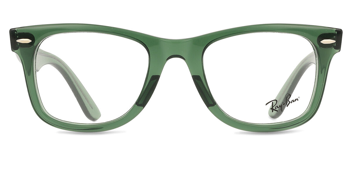 Ray-Ban RX4340V Wayfarer Ease 8418 Square Transparent Green